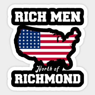 Rich Men North of Richmond Oliver Anthony - Oliver Anthony Sticker